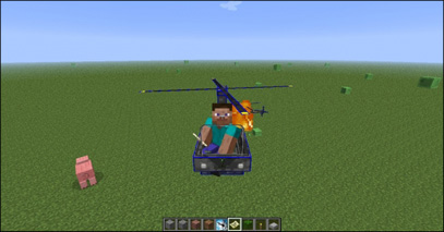 Мод на вертолёт для minecraft 1.4.7